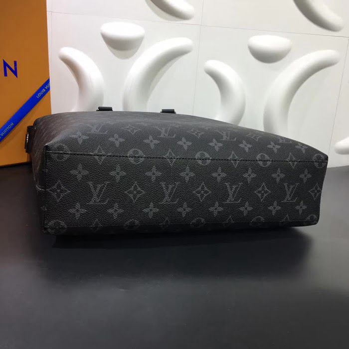路易威登LV頂級原單M40567 TOTE EXPLORER 手提包 Eclipse Monogram帆布 YDH1116